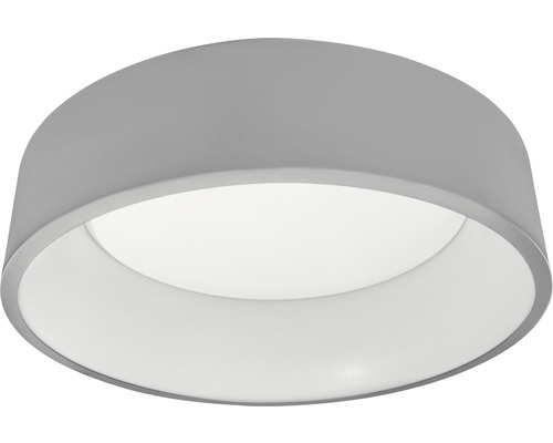 Ledvance LED Deckenleuchte Metall/Acryl CCT 24W 2800 lm 3000- 6500 K warmweiß- tageslichtweiß HxØ 134x450 mm Smart+ WiFi Tunable White Orbis Cylinder 450 grau