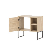Waschbeckenunterschrank Möbelpartner Limone BxHxT 60.4x59.5x33 cm eiche hell