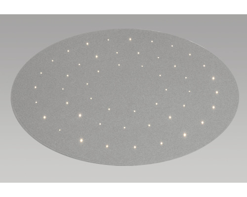 Ovale Deckenleuchte mit Sternenhimmel-Effekt