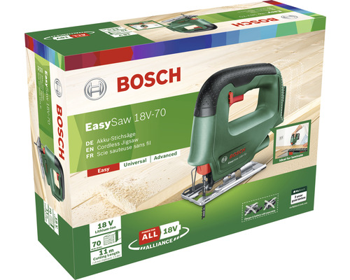 Bosch EasySaw 18V-70 Akku-Stichsäge im Karton