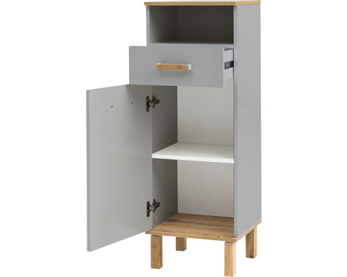 Badezimmerschrank mit Schublade, Tür und Ablage