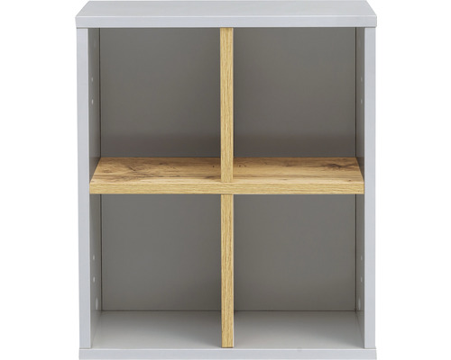 Regal mit vier Fächern