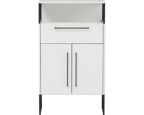 Waschbeckenunterschrank mit Schublade und zwei Türen