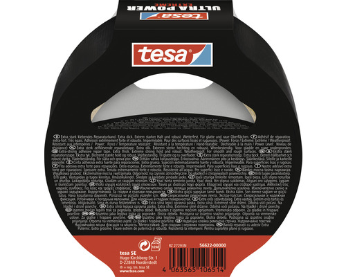 Tesa Logo Ultra Power Extreme Reparatur Klebeband Rolle