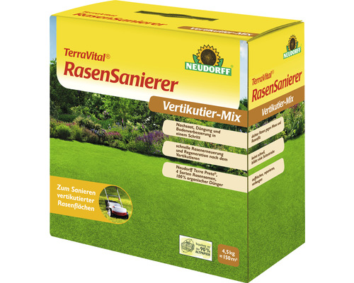 TerraVital RasenSanierer Vertikutier-Mix 4,5 kg 150 m²