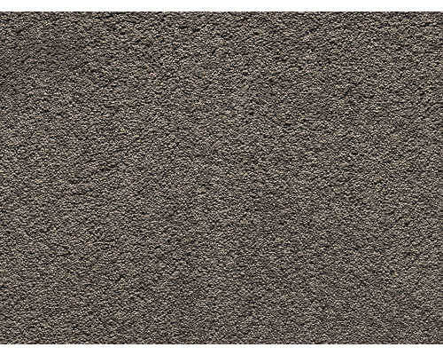 Teppichboden Shaggy Lester braun FB47 400 cm breit (Meterware) Nahaufnahme eines Teppichs mit kurzer Schlinge