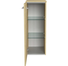 Midischrank FACKELMANN B.Style links 30,2x82,5x32 cm Sand Eiche/Sand Eiche