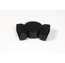 Pertura Gelenk Aluminium schwarz 0-45° horizontal