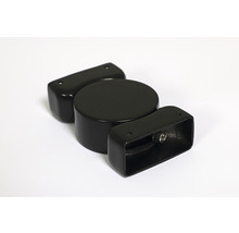 Pertura Gelenk Aluminium schwarz 0-45° horizontal