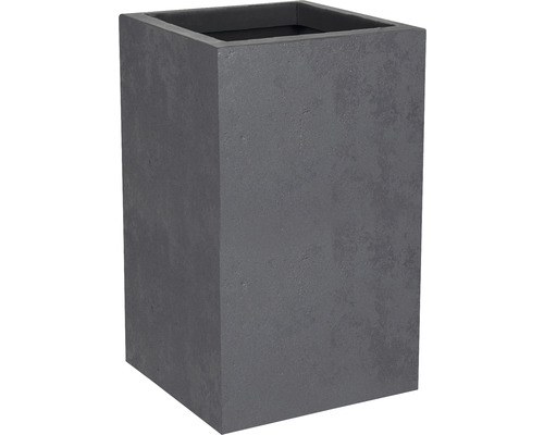 Pflanzkübel Kunststoff Basalt Up 29,5 x 29,5 x 49,5 cm anthrazit