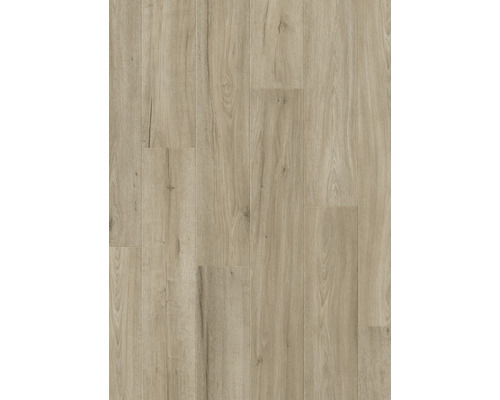 Nahaufnahme von Laminatboden in Holzoptik