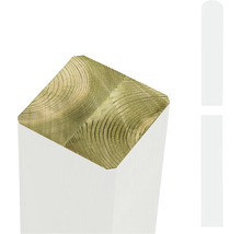Holzpfosten mit Holzmaserung