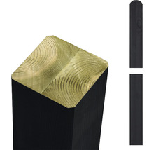 Holzzaunpfosten aus Holz