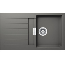 Spüle Schock SIGNUS D-100 FB 860 x 500 mm silverstone SIGD100FBSIL