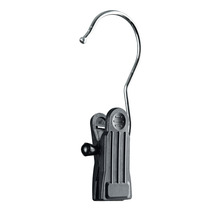 Hosenbügel mit Clip und Metallhaken