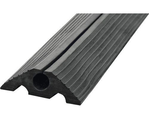 Kabelbrücke zum Aufrollen 1 Kabelkanal flexible Gummimischung 10000 mm Kabelbrücke aus Gummi mit gerillter Oberfläche