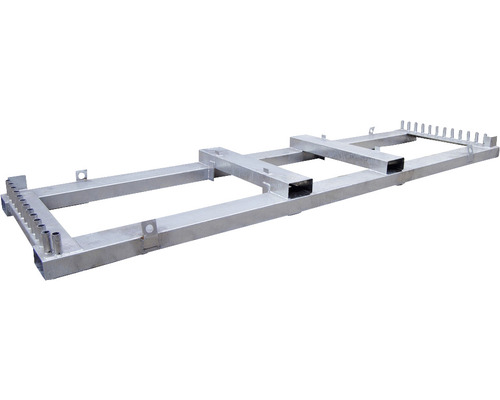 Lager- und Transporttraverse für 25 Schrankenzäune Stahl verzinkt 3500 mm-0