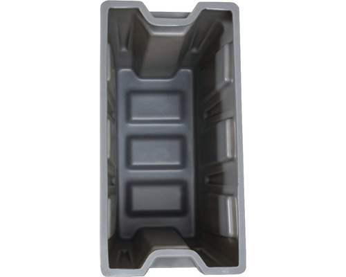 Einsatzkasten für Stapelbehälter PolyPro 300 l Kunststoff grau 351x667x440 mm