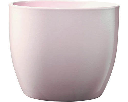 Übertopf Soendgen Basel Keramik Ø 16 cm H 15 cm perlenrosa Blumentopf aus Keramik