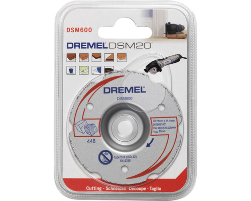 Dremel DSM600 Trennscheibe in Verpackung