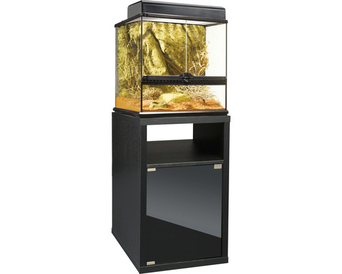 Terrarienkombination EXO TERRA inkl. Compact-Top, Unterschrank 45 x 45 x 125,5 cm schwarz-0