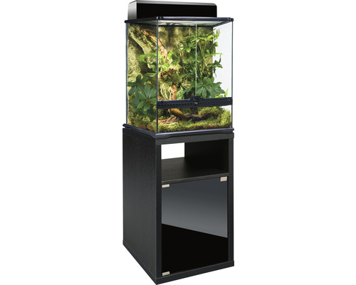 Terrarienkombination EXO TERRA inkl. Compact-Top, Unterschrank 45 x 45 x 140,5 cm schwarz