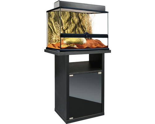 Terrarienkombination EXO TERRA inkl. Compact-Top, Unterschrank 60 x 45 x 125,5 cm schwarz-0