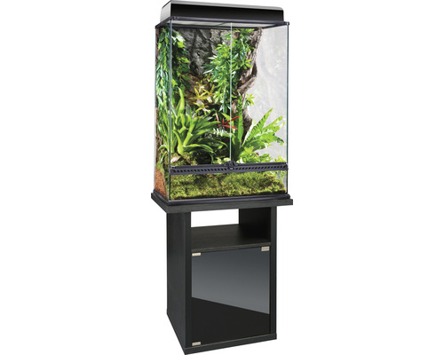 Terrarienkombination EXO TERRA inkl. Compact-Top, Unterschrank 60 x 45 x 170,5 cm schwarz-0