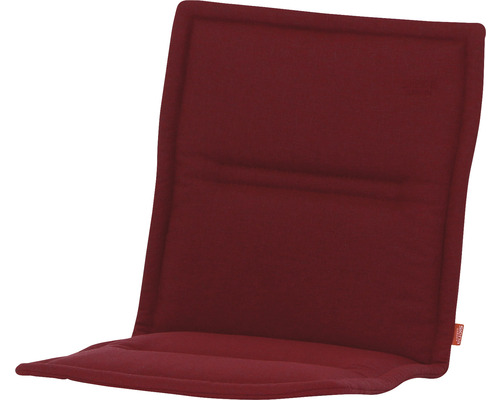 Sesselauflage Musica 96 x 46 cm rot