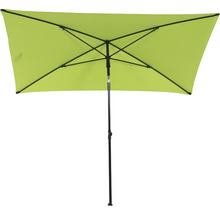City Mittelstockschirm Siena Garden 140 x 210 cm anthrazit grün