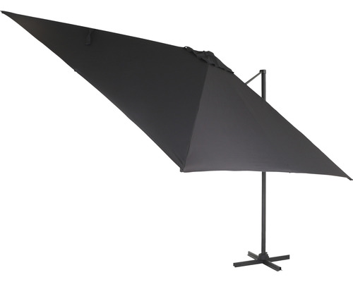 Freiarm-Sonnenschirm mit Fuß