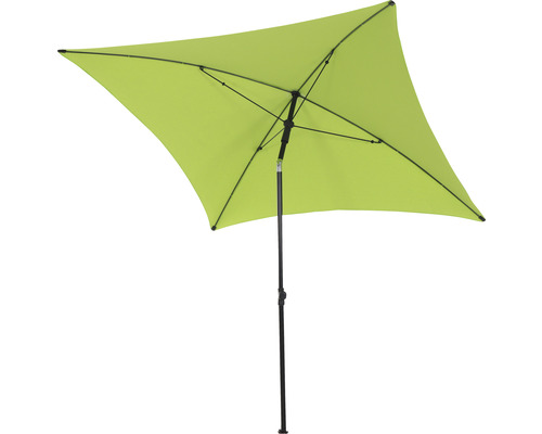 Quadratischer Sonnenschirm mit Stahlgestell