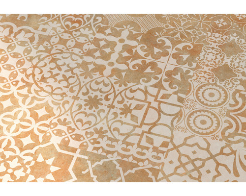 Bodenfliesen mit verschiedenen Mustern