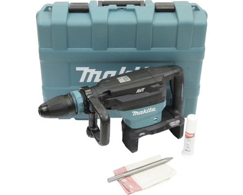 Makita Akku-Abbruchhammer mit Zubehör und Transportkoffer
