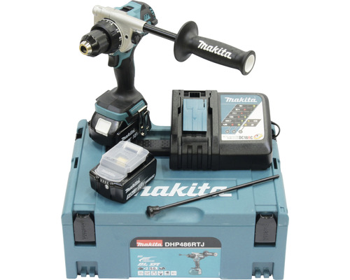 Makita Akku-Schlagbohrschrauber Set mit Akkus, Ladegerät und Koffer