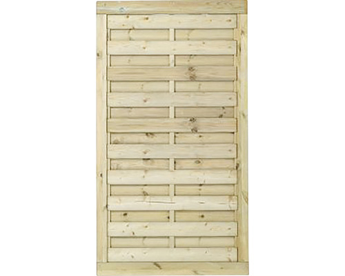 Einzeltor PLUS Bergen 100 x 180 cm kesseldruckimprägniert Holzzaun aus horizontalen Latten