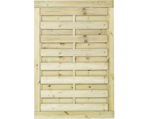 Einzeltor PLUS Bergen 100 x 150 cm kesseldruckimprägniert Holzzaun-Element mit horizontalen Brettern