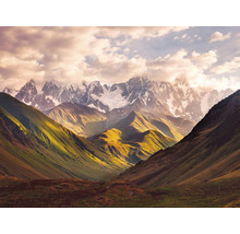 Fototapete Vlies 38257-1 The Wall Berge im Sonnenuntergang 7-tlg. 371 x 280 cm
