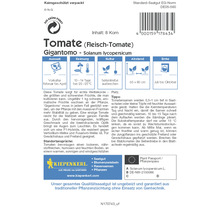 Fleisch-Tomate Gigantomo F1 Kiepenkerl Gemüsesamen