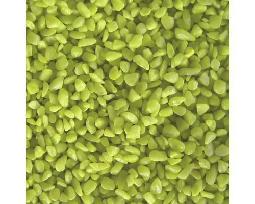 Aquarienkies, Farbkies 3-5 mm 5 kg pastell-grün