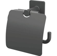 Papierrollenhalter mit Deckel Lenz Kova schwarz 4813751