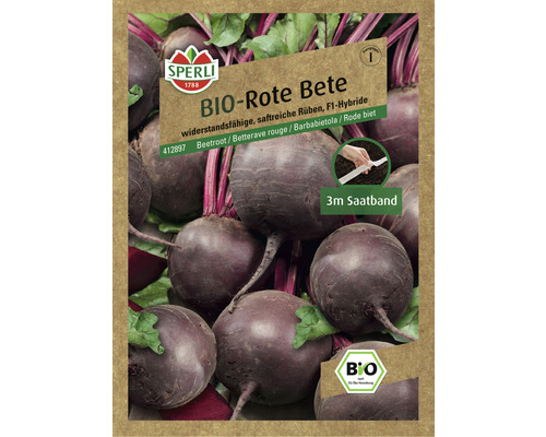 Samenband für Bio Rote Bete von Sperli