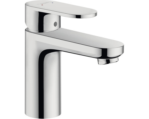 hansgrohe Waschtischarmatur mit Einhebelmischer VERNIS BLEND 100 chrom mit Zugstange 71551000