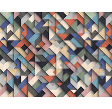 Geometrisches Dreiecksmuster für Wandgestaltung