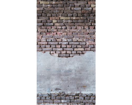 Fototapete Vlies 38334-1 The Wall Maueroptik Ziegeln und Putz 3-tlg. 159 x 280 cm