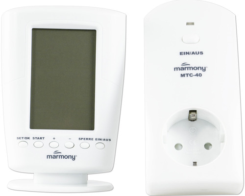 Marmony Funk-Thermostat MTC-40 Steckanschluß weiß Marmony