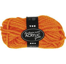 Acrylgarn Maxi, Länge: 35m 2-fädig, neonorange