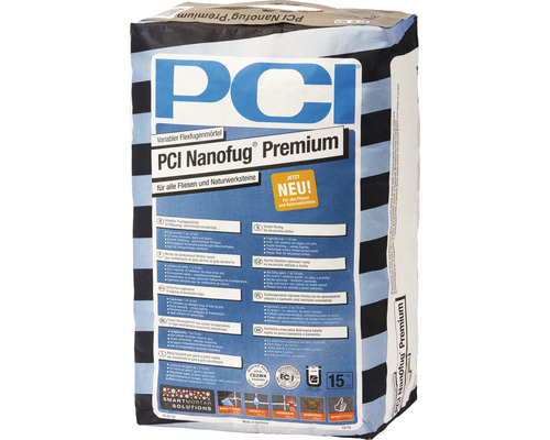 Sack PCI Nanofug Premium flexibler Fugenmörtel für Fliesen und Natursteine