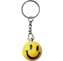 Schlüsselanhänger mit Smiley-Motiv