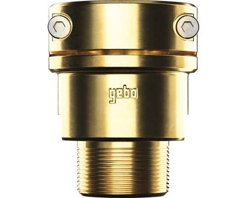 GEBO MiniGebo Verbinder 33,7 mm x 1" AG Messing